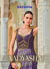 Aadyasha By Kreshva Smooth Silk Reception wear Gown Wholesale Online